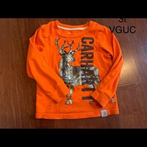 Boys 3t Carhartt hunting shirt